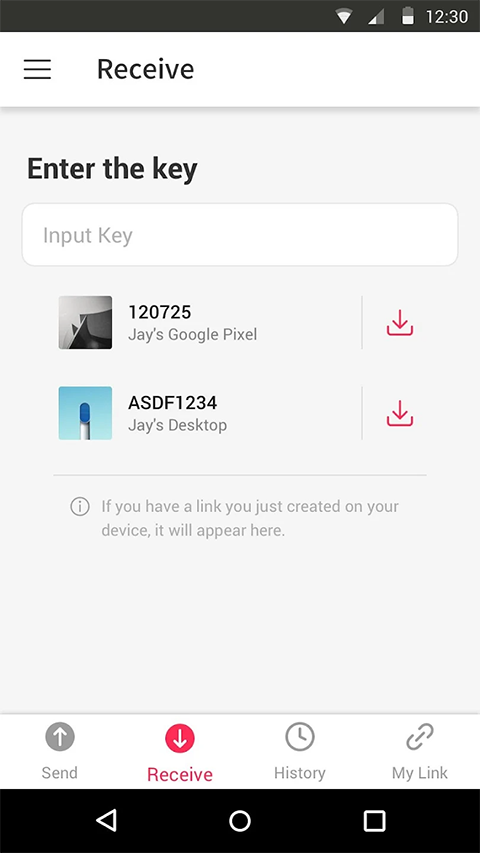 Send Anywhere(文件传输)