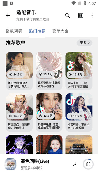 音乐适配2025截图