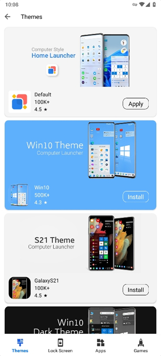 Win12 Launcher截图